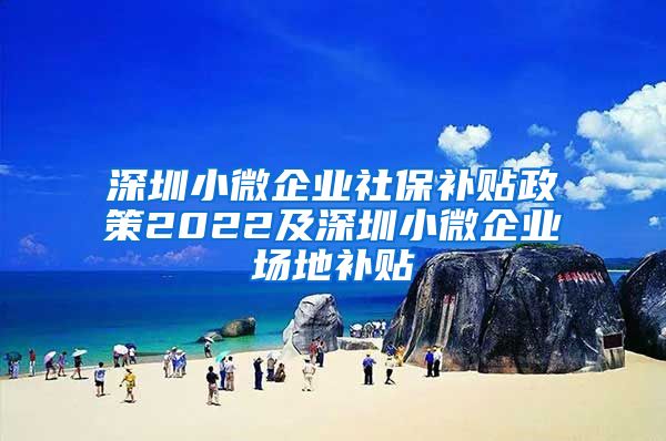 深圳小微企業(yè)社保補(bǔ)貼政策2022及深圳小微企業(yè)場(chǎng)地補(bǔ)貼