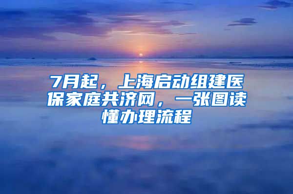 7月起，上海啟動(dòng)組建醫(yī)保家庭共濟(jì)網(wǎng)，一張圖讀懂辦理流程