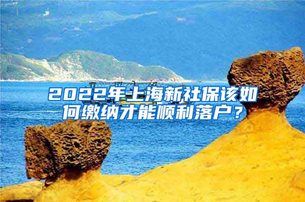 2022年上海新社保該如何繳納才能順利落戶？