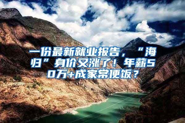 一份最新就業(yè)報告，“海歸”身價又漲了！年薪50萬+成家常便飯？