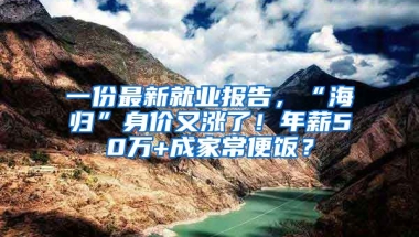 一份最新就業(yè)報(bào)告，“海歸”身價(jià)又漲了！年薪50萬(wàn)+成家常便飯？