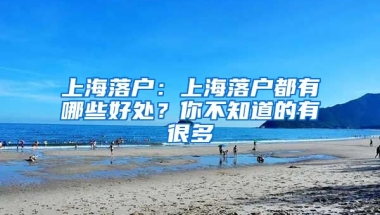 上海落戶：上海落戶都有哪些好處？你不知道的有很多