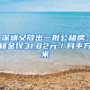 深圳又放出一批公租房，租金僅31.82元／月平方米