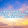 上海落戶人數(shù)排名：7月成功落戶上海的7446人，來自哪些神仙公司