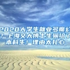 2020大學(xué)生就業(yè)多魔幻？上海交大博士生輸給了本科生！理由太扎心