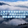 上海今年新增就業(yè)崗位55萬(wàn)個(gè) 幫助8000名長(zhǎng)期失業(yè)青年就業(yè)創(chuàng)業(yè)