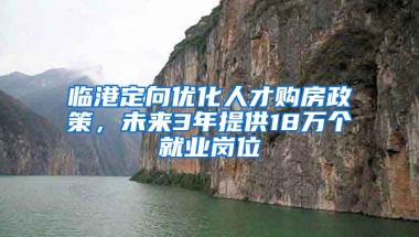 臨港定向優(yōu)化人才購(gòu)房政策，未來(lái)3年提供18萬(wàn)個(gè)就業(yè)崗位